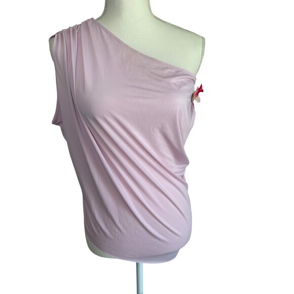 Jaded London Dare To Drape Top in Pink Flower 12 New Womens Blouse - Picture 7 of 15